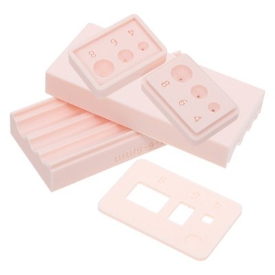  Clay Round Mold Air Dry Molds Polymer Set Molding Tools Bead Hole Maker