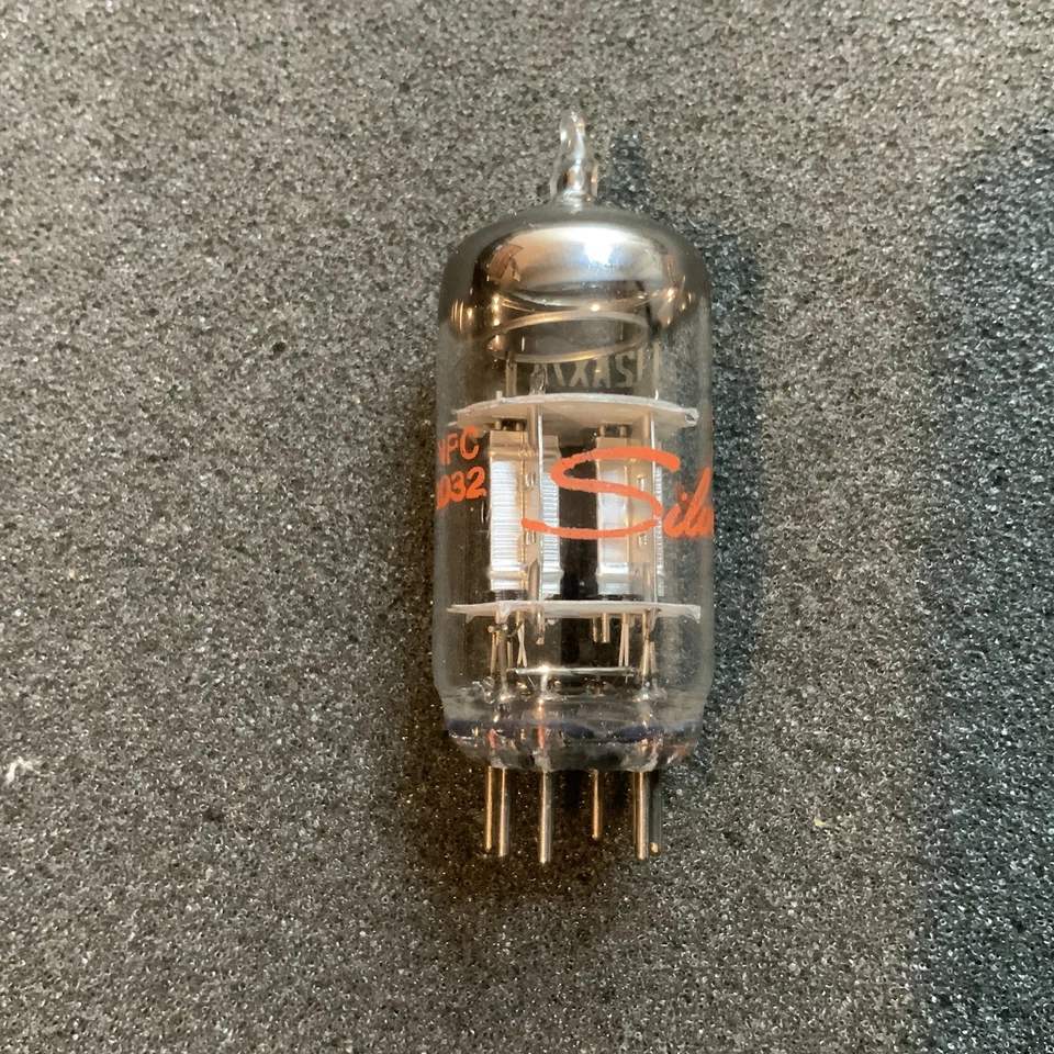 罕见 NOS 马自达 12AX7A ECC83 管银盘 Amplitrex 测试 12AX7 7025 看! D  — 第 4/4 张图片