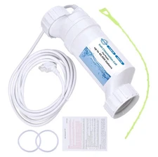 Salt Cell Pool Chlorination System Up to 40,000 Gallons FOR PARTS NOT WORKING