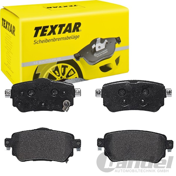 Textar Bremsbelagsatz Hinterachse FüR Nissan Leaf Qashqai X-TRAIL Renault Kadjar-image