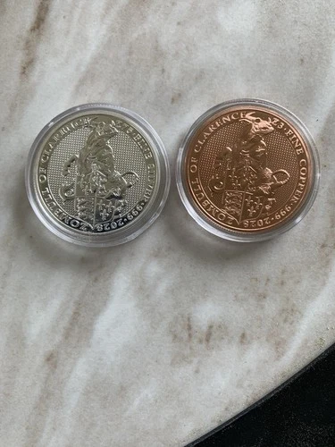 2025 Zombucks World Zombull BU 1oz 0.999 Silver And Copper Round in Capsules