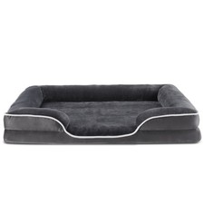 Washable Dog Sofa Bed, Cozy Pet Lounger for Small to Large Breeds
