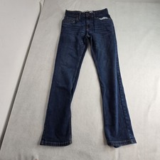 Levi's 511 Slim Performance Jeans Boys Size 14 Dark Wash W27 L29 Adjustable