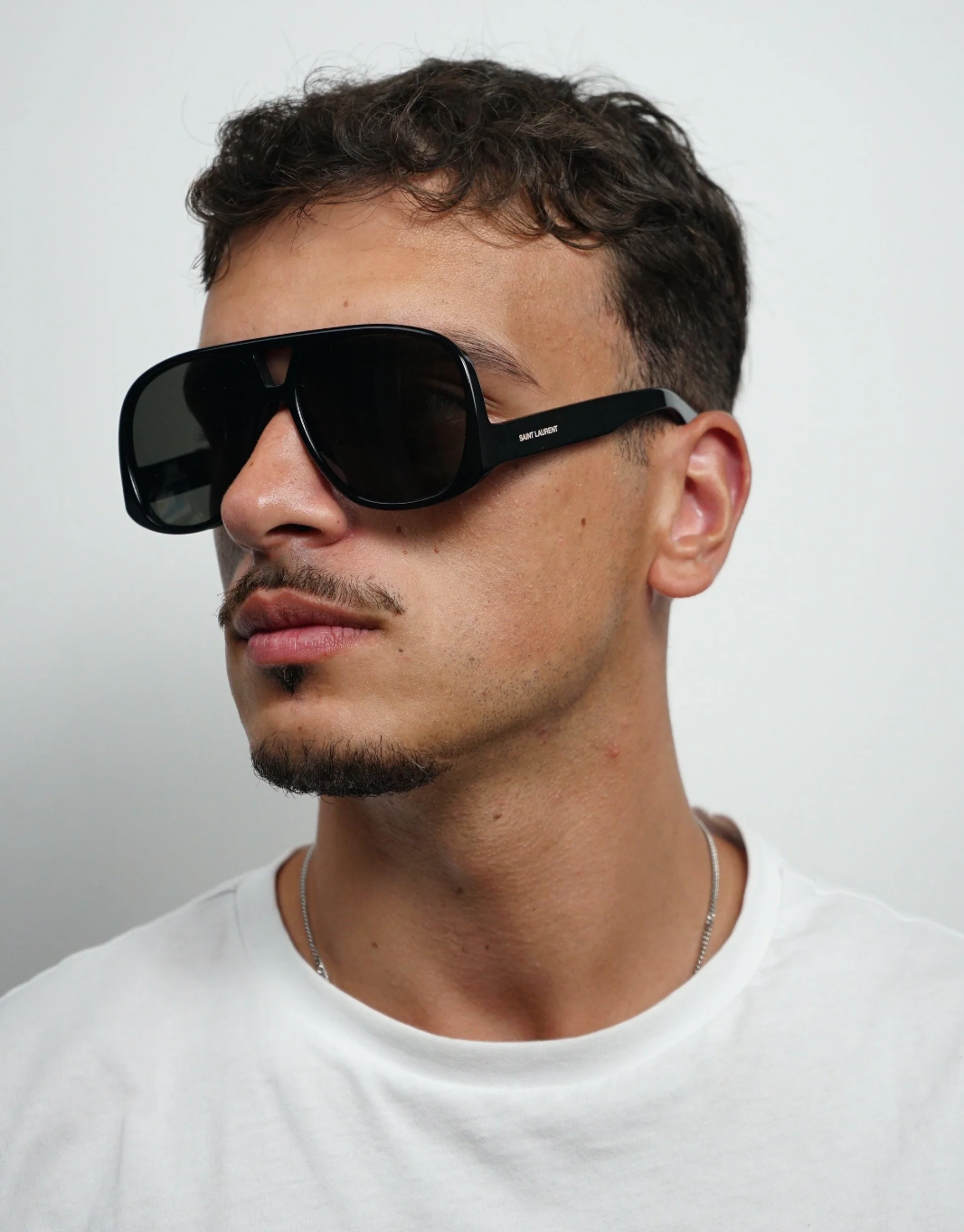 NUOVI OCCHIALI DA SOLE SL652 F SOLACE 001 SAINT LAURENT NERI AVIATORE UNISEX OCCHIALE