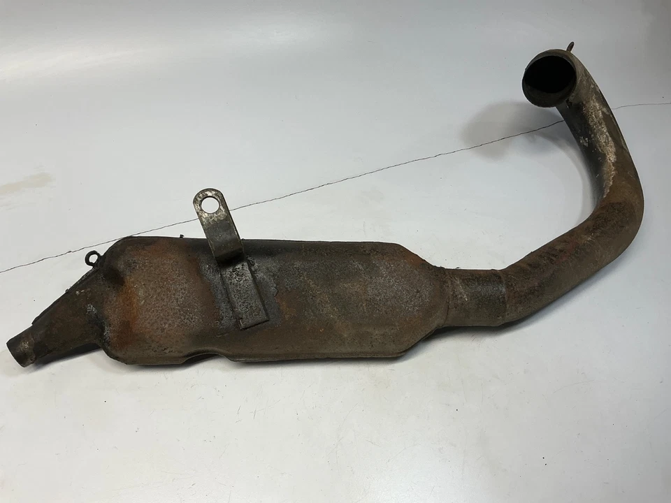 Bultaco Alpina JM 350 Exhaust Header Muffler System - Image 4 of 4