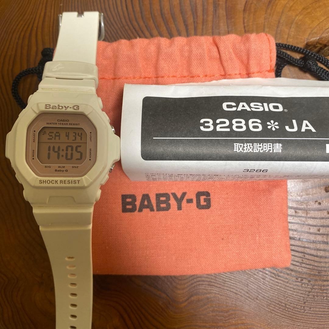 CASIO Baby-G 3286 Women's Digital Watch White for sale online | eBay