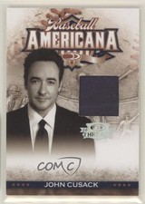 2008 Donruss Threads Baseball Americana Materials 258/500 John Cusack #BA-26 1u6