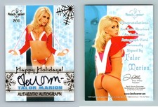 Taylor Marion - Bench Warmer 2011 Happy Holidays Autograph Trading Card