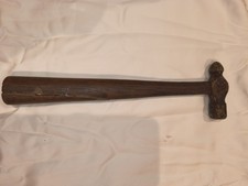 Vintage Ball Peen Hammer Rusty Crusty Blacksmith Tool Made In USA