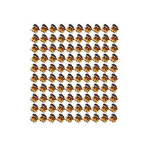 100 Pieces-Pack Mini Hair Claw Clips Plastic Claws Pins Clamps Small Jaw for Gir
