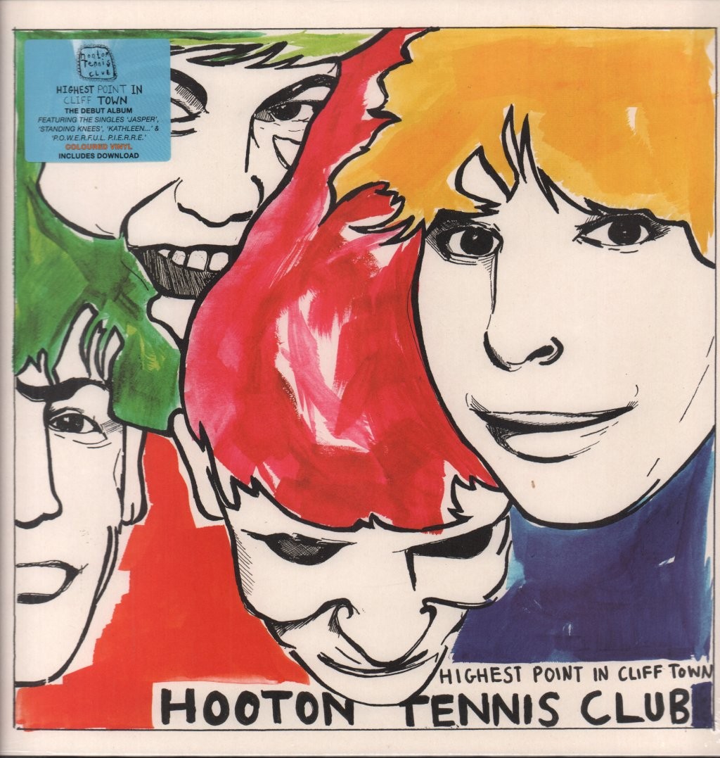 Hooton Tennis Club Highest Point In Cliff Town LP vinyl UK Heavenly 2015 limited