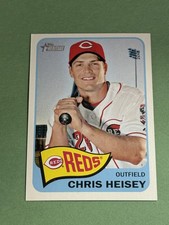 Chris Heisey 2014 Topps Heritage Cincinnati Reds #97 X790