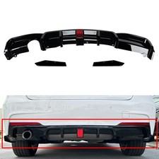 Rear Bumper Protector Spoiler Lip For Bmw 3 Series F30 F31 F35 M Sport 12-19 12