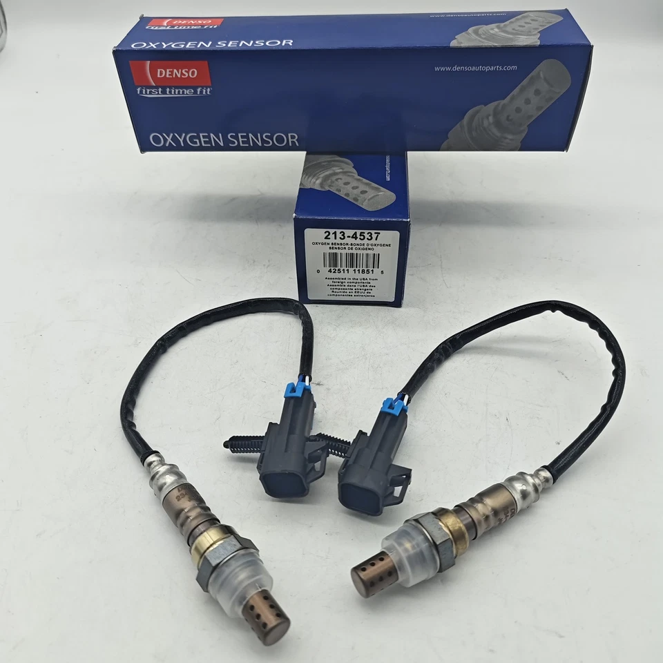 New 2x DENSO 213-4537 Oxygen O2 Sensor For 2007-15 Chevrolet GMC Pontiac Saturn - Image 2 of 4