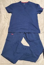 Dickies Blue Women Scrub Set Size Small Used Condition Pre-Owned
