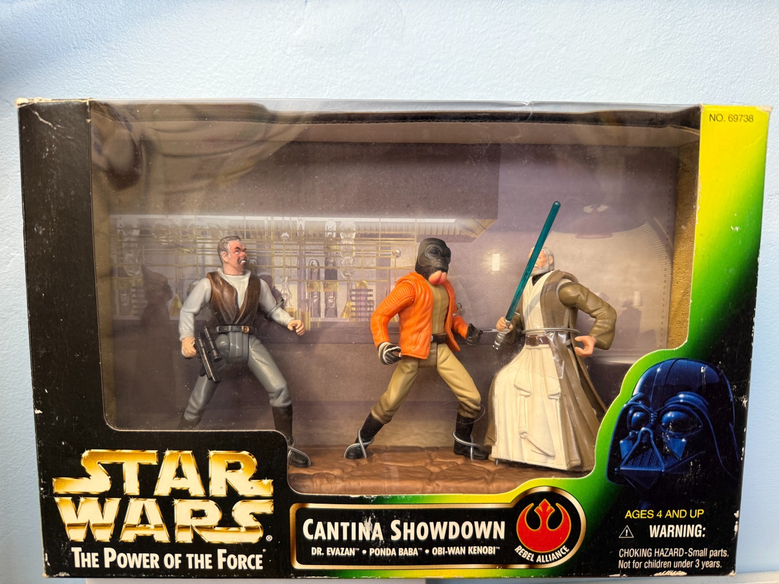 Star Wars Power of The Force Cinema Scene - Cantina Showdown Action Figure Set