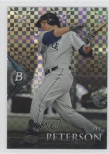 2014 Bowman Platinum Chrome Prospects X-Fractor DJ Peterson #BPCP62 0o9