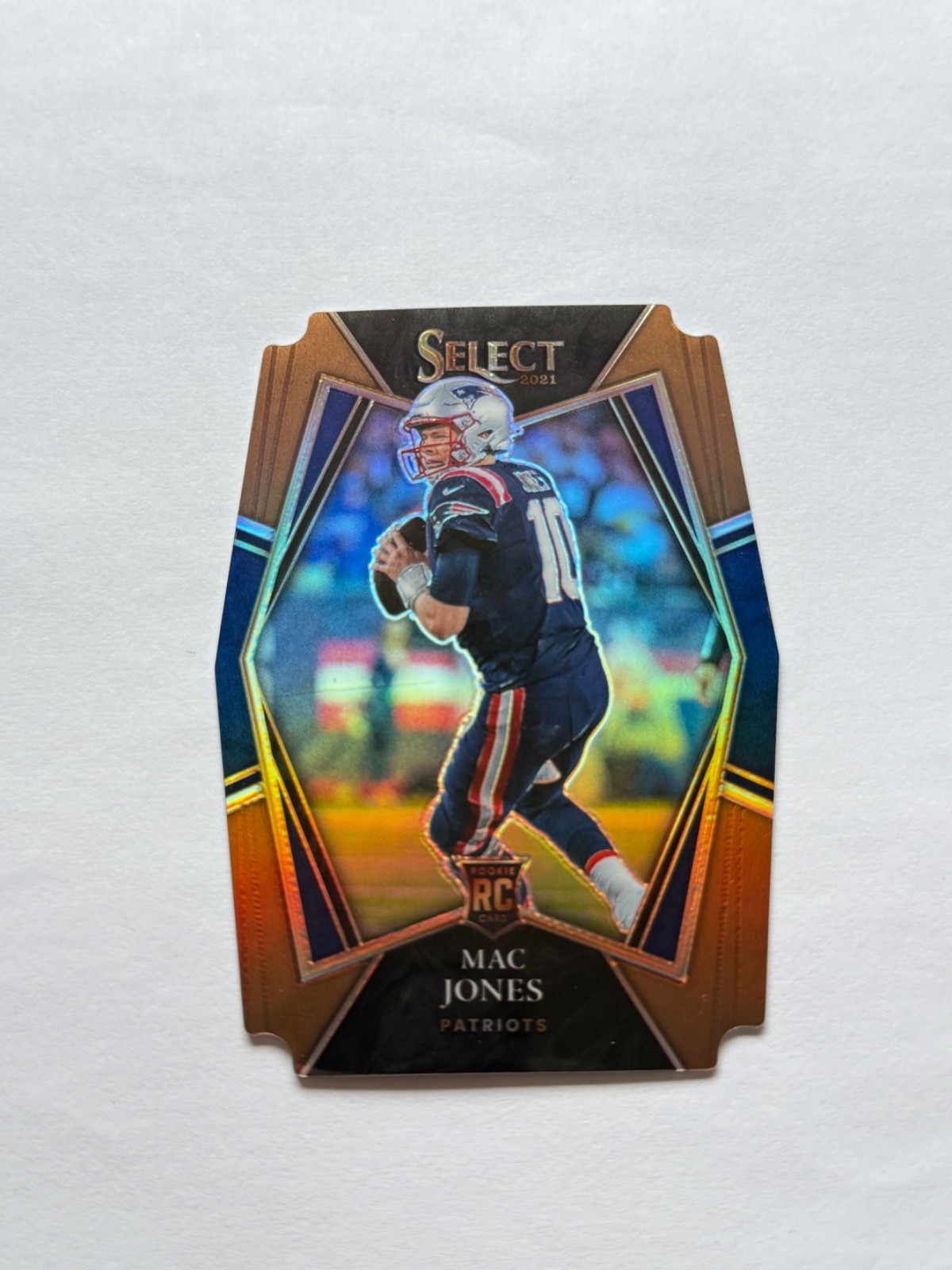 Mac Jones 2021 Panini Select Copper /199 Premier Level Rookie RC #151 Patriots