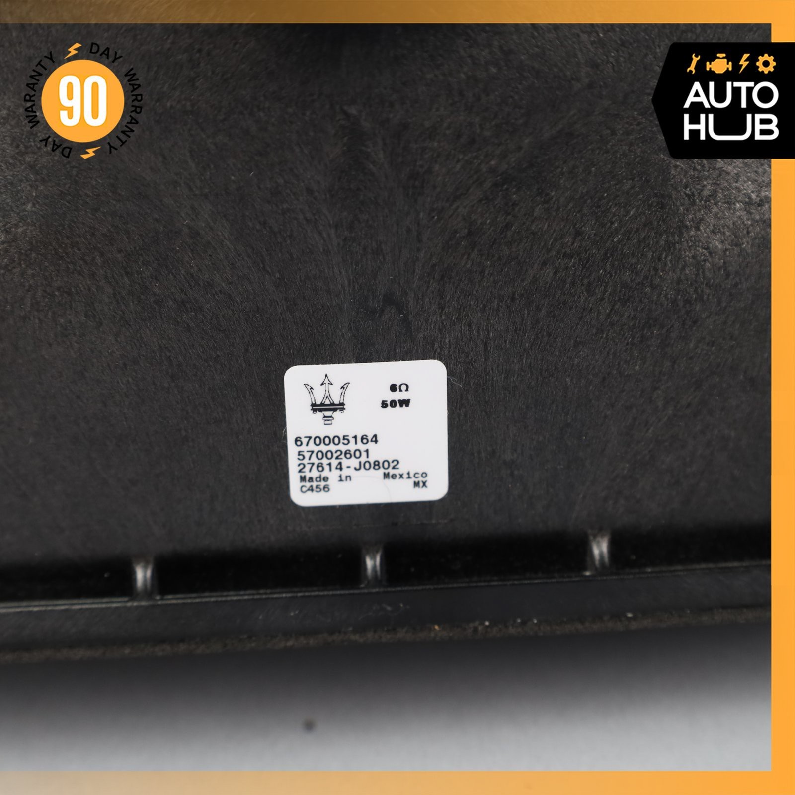 14-17 Maserati Quattroporte M156 Rear Subwoofer Sub Woofer Speaker OEM 57k