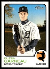 Dustin Garneau 2022 Topps Heritage #321 Tigers MLB READ FREE SHIP AutographDen