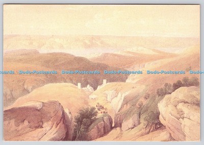 L347353 Kloster Mar Saba mit Blick auf das Tote Meer Palphot David Roberts