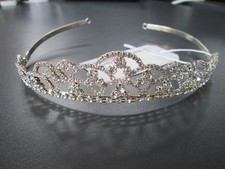 BIR/KÖT196:1 Brautschmuck Diadem FERTIG MODELLE 71167 silberfarben NEU