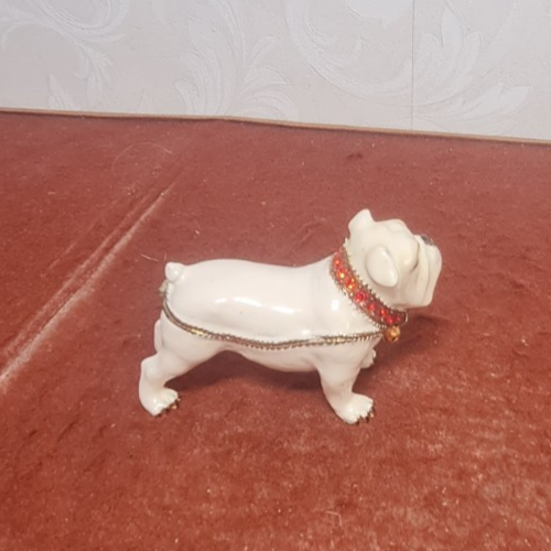 Bulldog Frenchie Trinket Box Hinged - Afbeelding 2 van 7