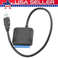 USB 3.0 to SATA III Adapter for 2.5" 3.5" SSD HDD Hard Drive