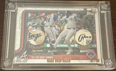 Jersey Fusion 2025 Ball Star Fusion Let s Dance! Braves #237 Memorabilia /5