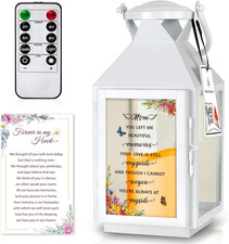 Memorial Lantern - Sympathy Gifts for Loss of Loved One and Remembrance