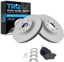 Semi-Met. Kit pastiglie freno e rotore - Ricambio OE attacco diretto per Nissan