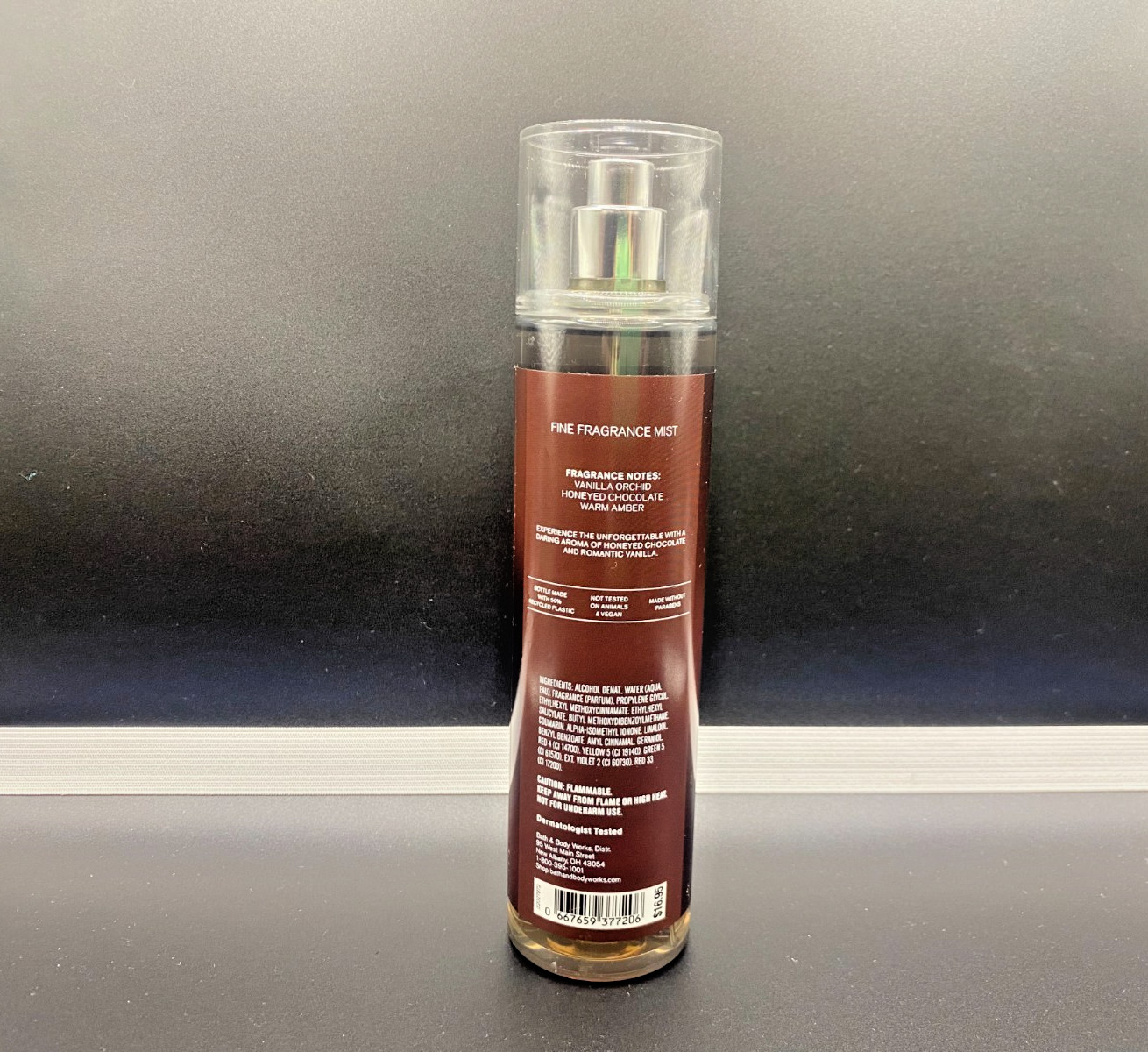 Bath and Body Works CHOCOLATE AMBER FINE FRAGRANCE MIST 8 FL OZ