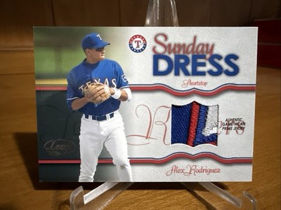 2004 Leaf - Sunday Dress Alex Rodriguez 79/100 #SD-9