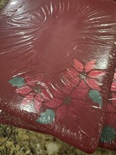 Creative Memories SCRAPBOOK 12x12 Album Cover Christmas Red Poinsettias