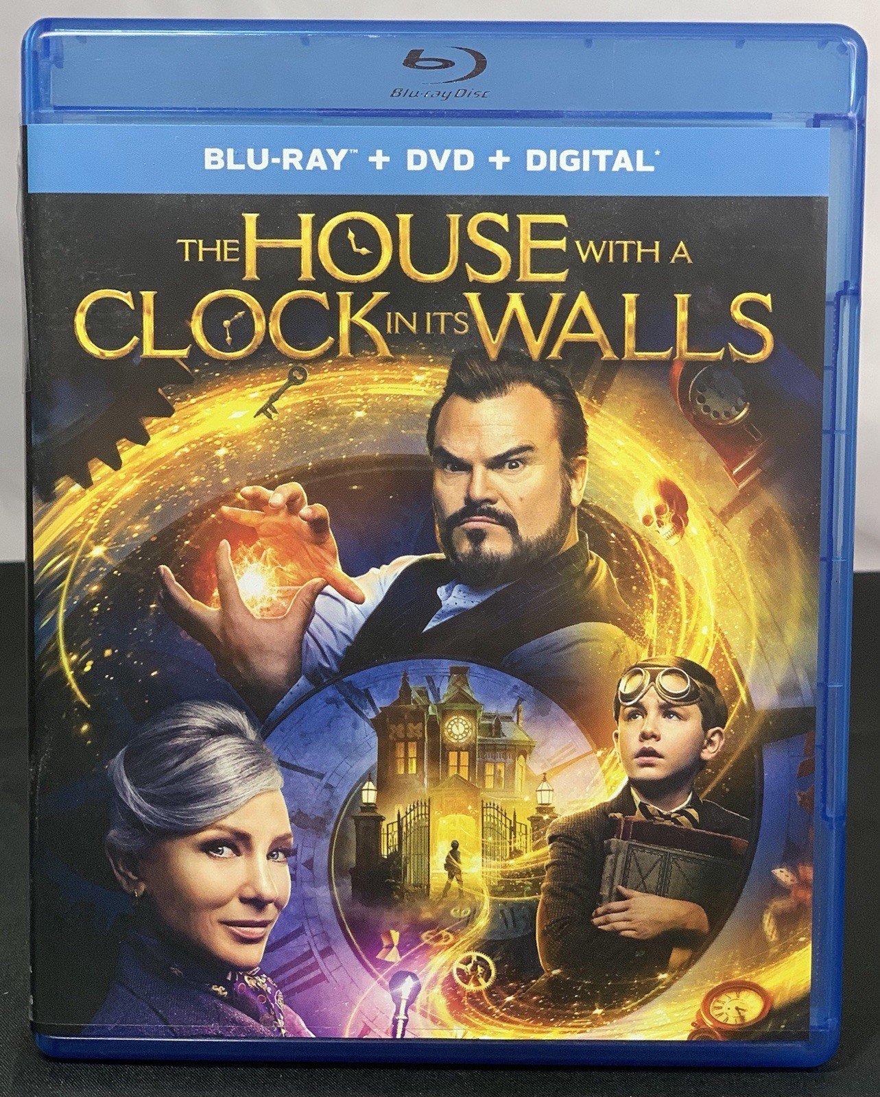 The House With A Clock In Its Walls (Blu-ray + DVD + Digital) 2018 Near Mint