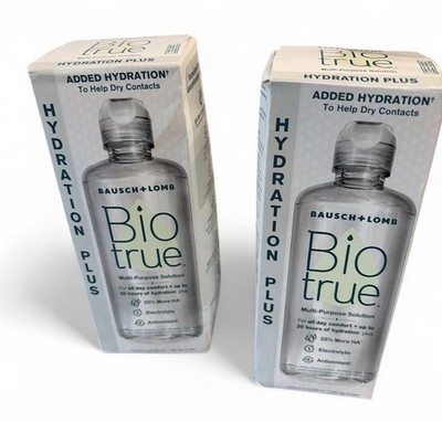 Bausch + Lomb Bausch + Lomb Biotrue Hydration Plus Multi-Purpose Solution 2-Pack