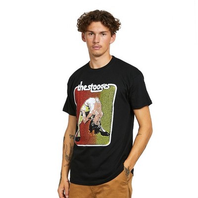 Iggy & The Stooges - Iggy Bent Double T-Shirt Black
