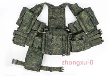 6SH117 Russian Combat Commander Equipment Molle Bag EMR Green Camo Tactical Vest