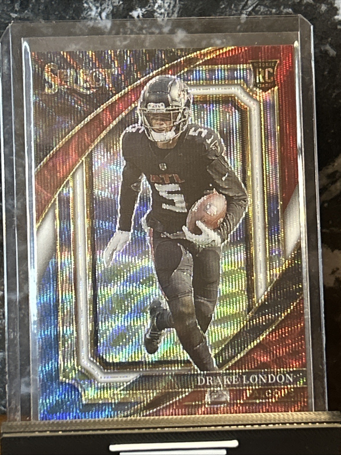 🔥2022 Select Drake London /149 Rookie Tri Color Prizm Suite Level SP Falcons🔥