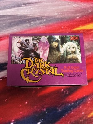 1982 Donruss Jim Henson's THE DARK CRYSTAL Full Box 36 Sealed Wax Packs