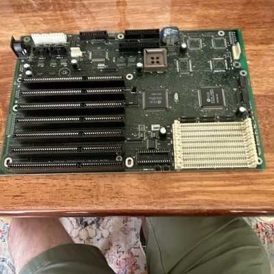SB386SX-25A LPX Socket 1 Intel 386SX ISA Motherboard FPM DRAM IDE used