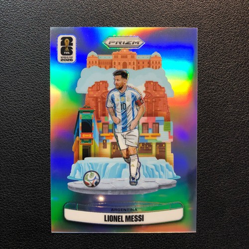 Lionel Messi #1 2024 Panini Prizm Copa America National Landmarks card