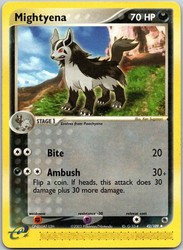 Mightyena 42/109 EX Ruby & Sapphire Uncommon