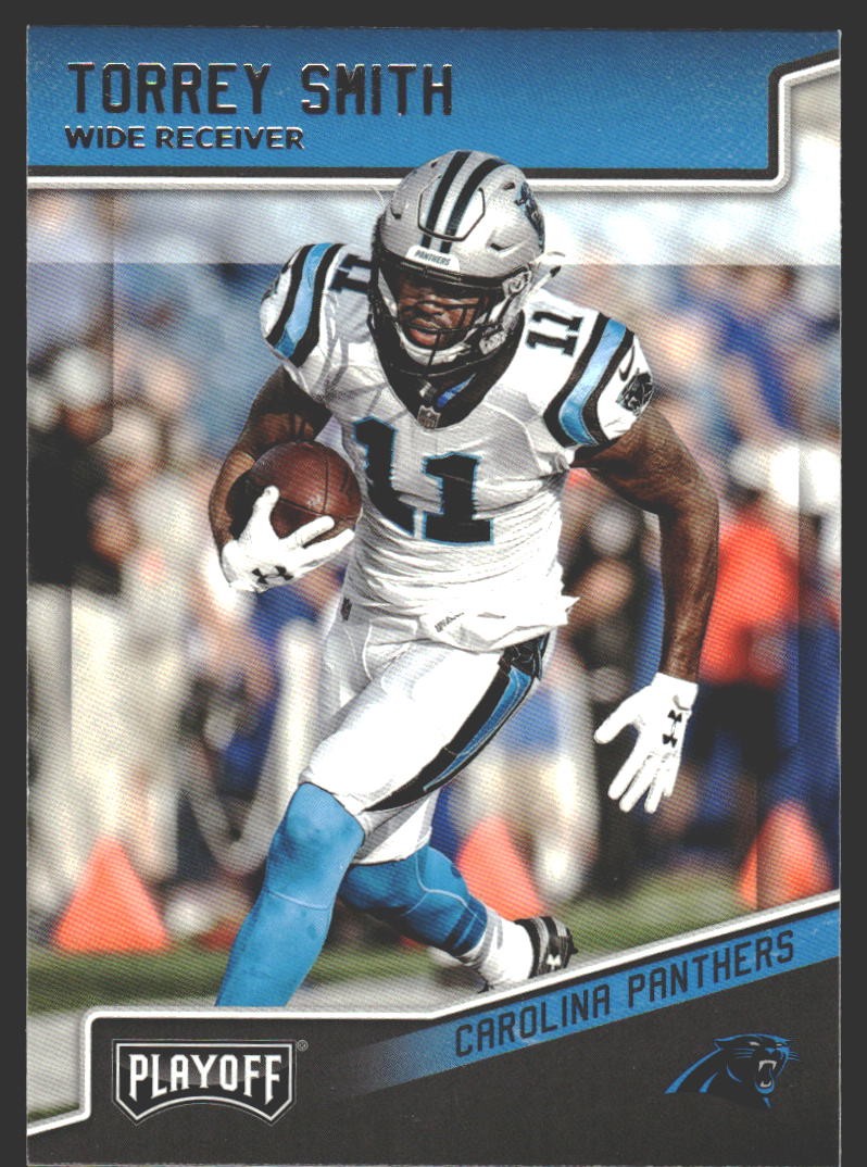 Torrey Smith #30 2018 Panini Playoff Carolina Panthers
