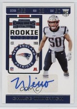 2019 Panini Contenders Rookie Ticket Chase Winovich #276 Auto 1ss3