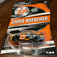 NASCAR Authentics Chris Buescher 17 Body Guard Ford 1:64 Chase 2026 W4