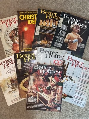 Vintage Better Homes & Gardens Magazines 1960s and 1970s - YOU PICK