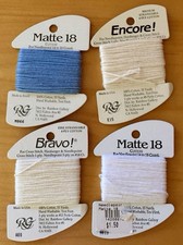 Rainbow Gallery Cotton Embroidery Thread for Needlepoint Matte 18 Encore Bravo