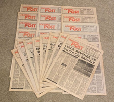 RARE  Nottingham Football Post Sports Newspaper 15th November 1975