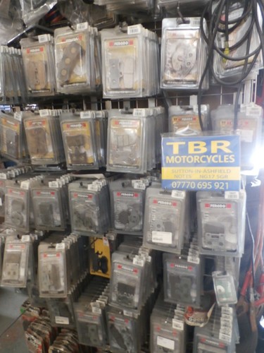 MOTO MORINI 350 SPORT 250 FUSS TORISMO FERODO BREMSBELÄGE VORNE HINTEN £19,99 REF 205 - Bild 1 von 10